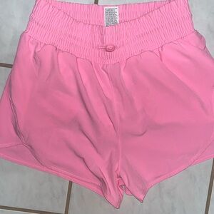 NEW pink fitness shorts
